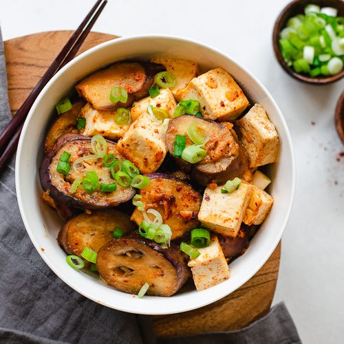 Spicy Miso Eggplant Tofu Ellie Likes Cooking