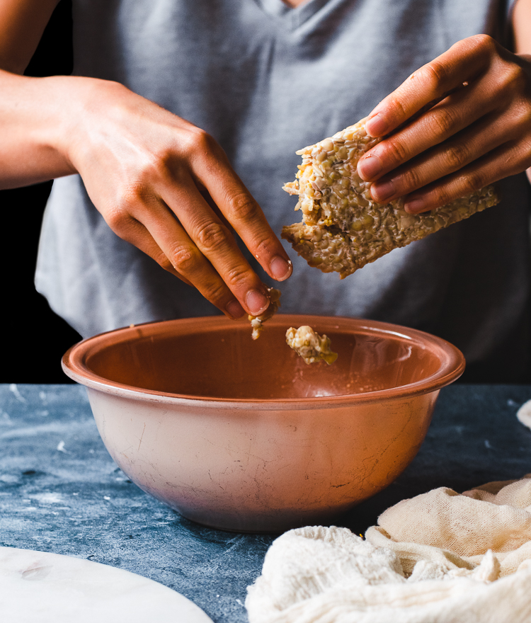 Sesame Tempeh Crumbles Ellie Likes Cooking