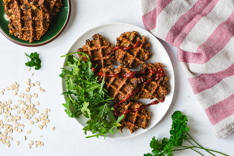 Black Bean Waffles (Vegan, GF)