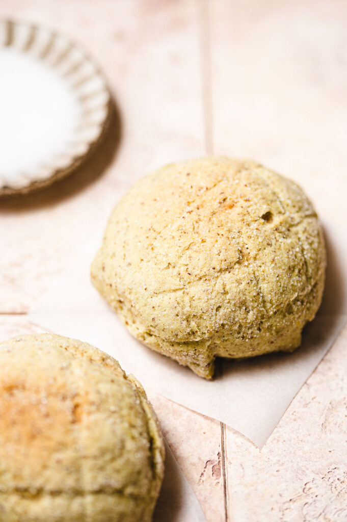 Vegan Melon Pan (Japanese Sweet Bread) メロンパン Ellie Likes Cooking