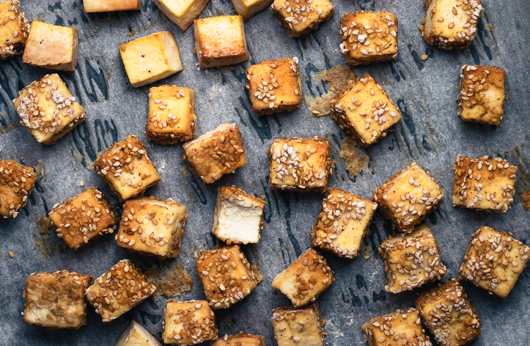 Sesame Crusted Tofu