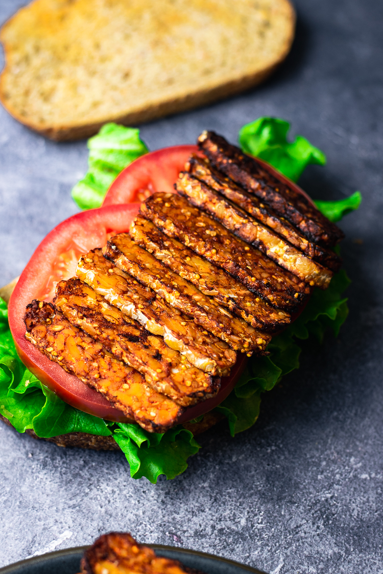 Smoky Tempeh Sandwich Ellie Likes Cooking