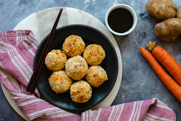 Air Fryer Vegan Korokke (ビーガンコロッケ)