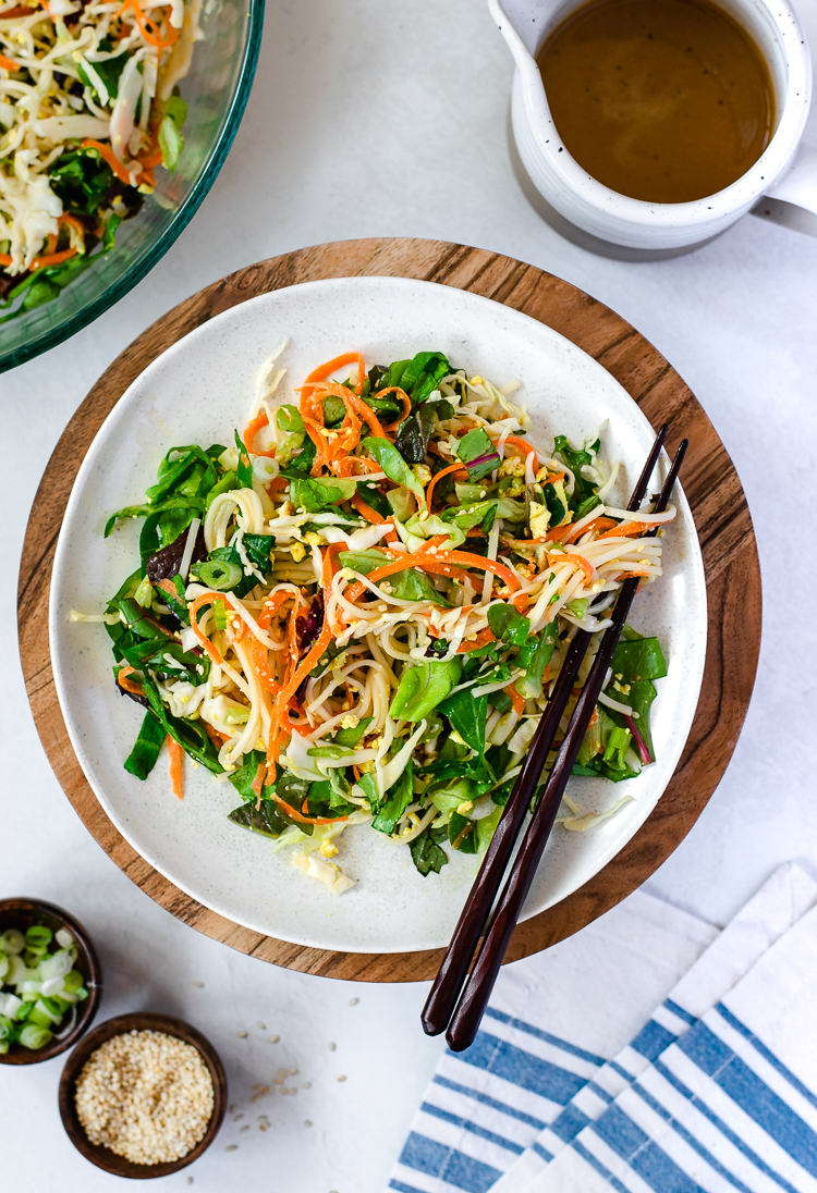 Vegan Somen Noodle Salad - Ellie Likes Cooking