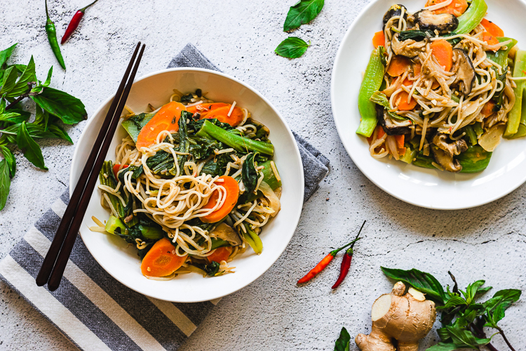 Spicy Thai Basil Stir Fry