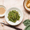 green bean goma-ae in a bowl