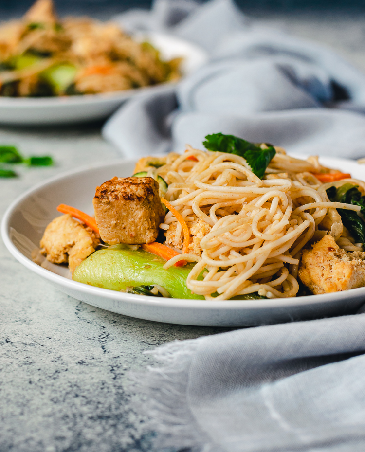 Peanut Noodle Stir Fry Ellie Likes Cooking