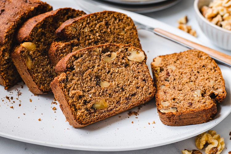 Banana Bread without a Loaf Pan - Elle & Pear