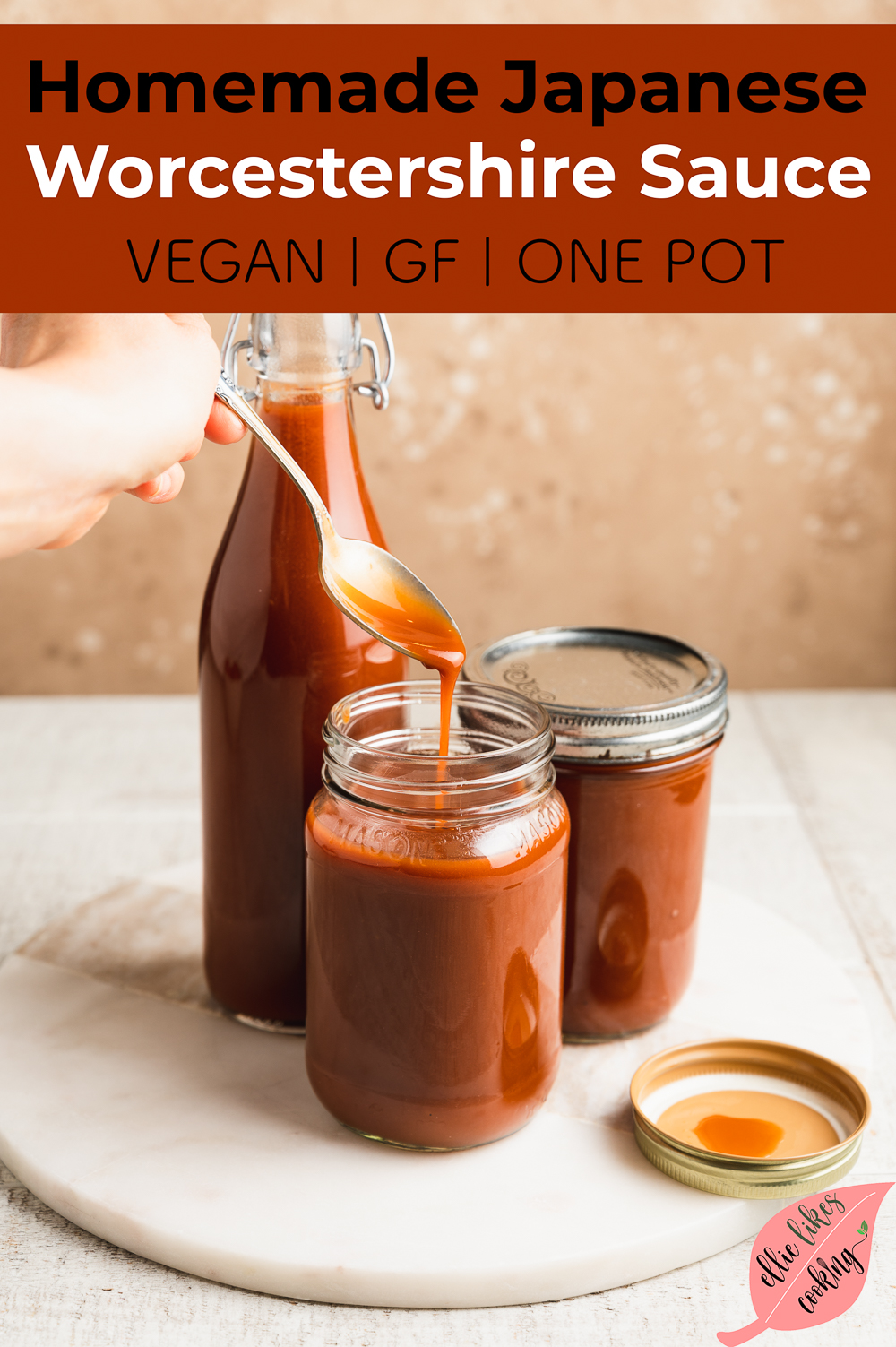 Homemade Japanese Worcestershire Sauce 自家製ウスターソース Ellie Likes Cooking