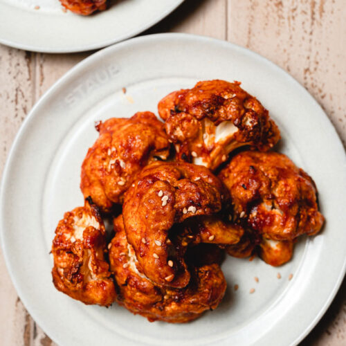 Vegan Gochujang Cauliflower