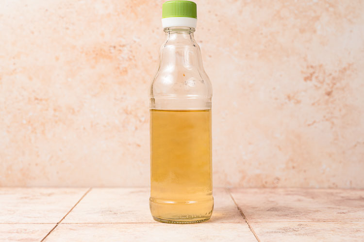 bottle of sushi vinegar