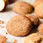 apple pie snickerdoodles close up