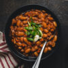 bowl of baked beans