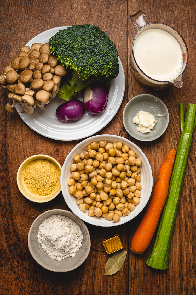 vegan cream stew ingredients