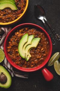Tempeh Chili (Vegan, Gluten-Free) - Ellie Likes Cooking