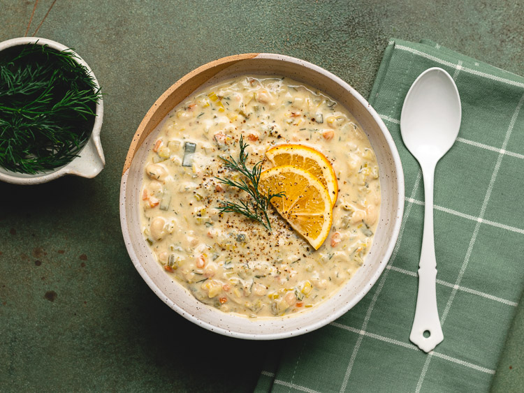 Leek and White Bean Stew