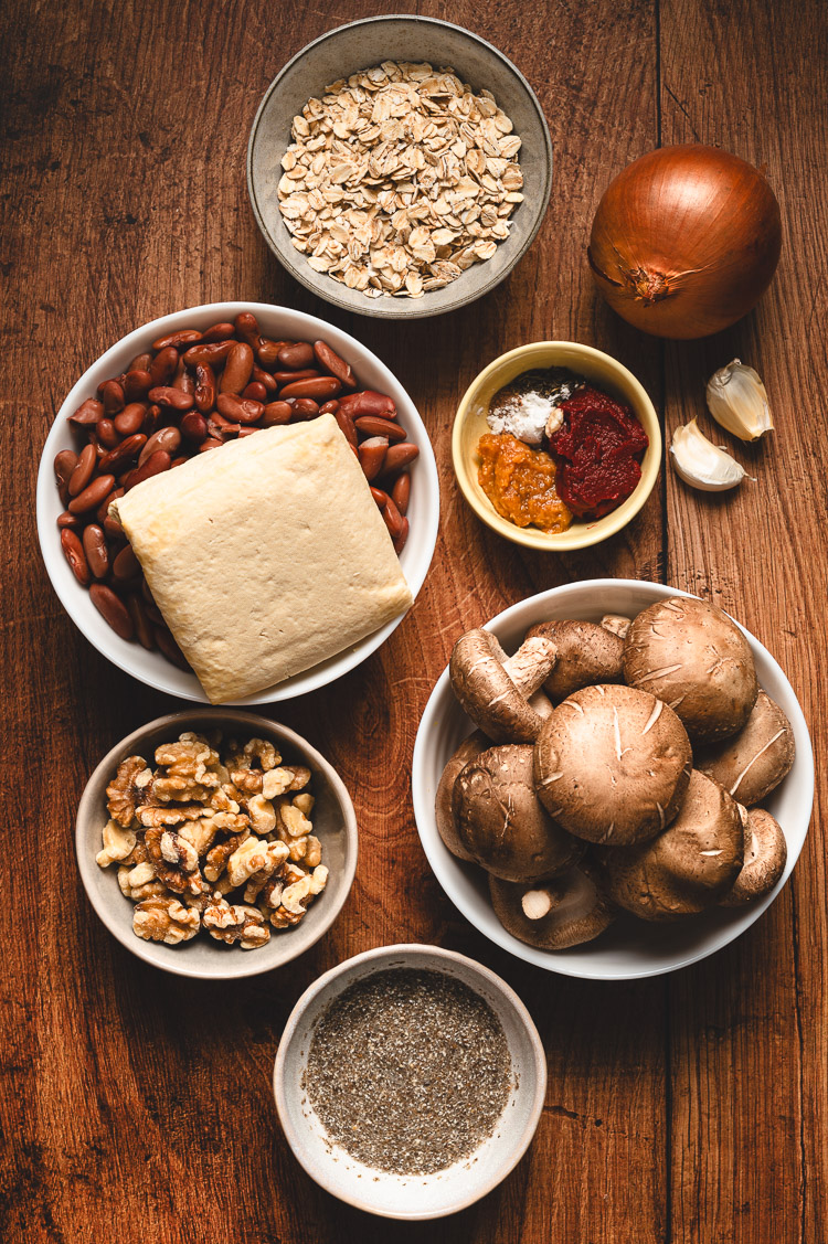 vegan meatballs ingredients