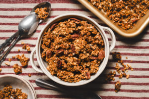 Pumpkin Granola (Vegan, Gluten-Free, Oil-Free)