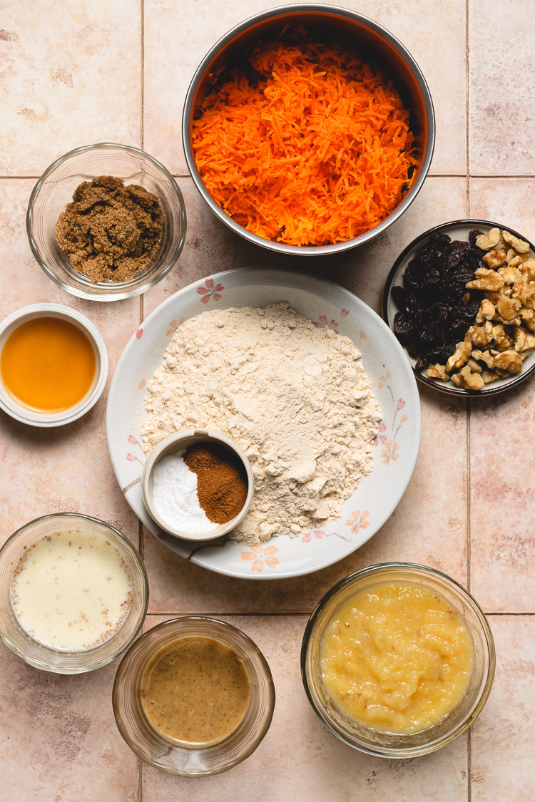 carrot bread ingredients