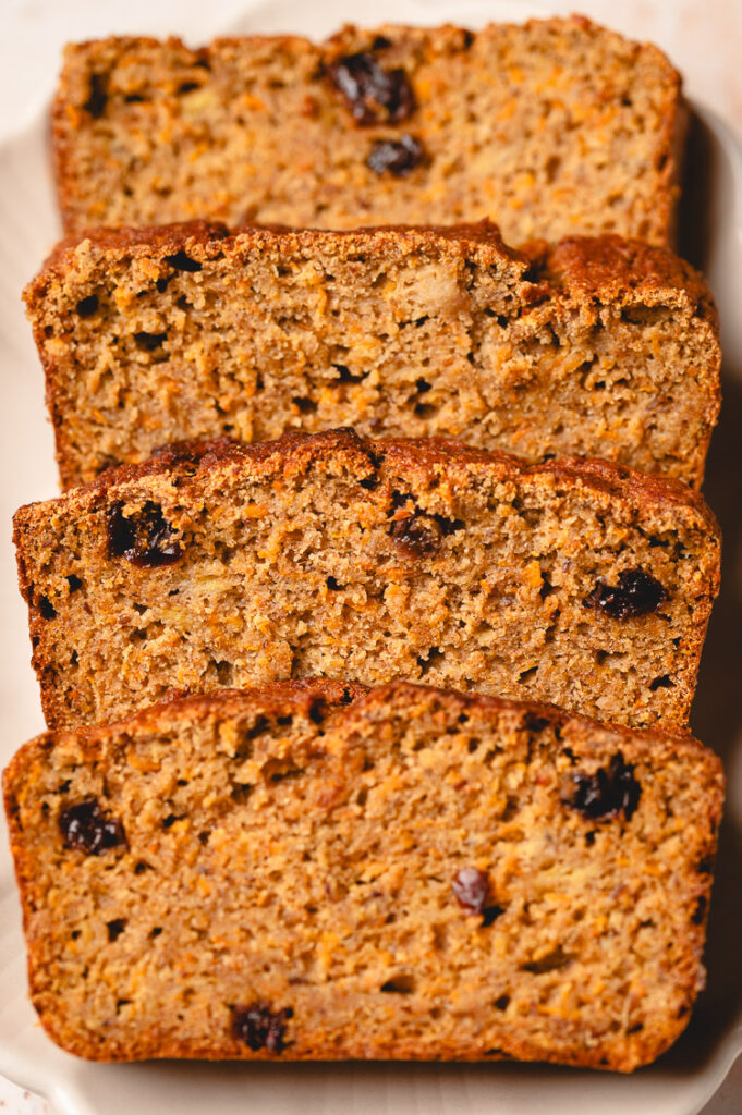 Carrot Cornmeal Banana Bread Ellie Likes Cooking