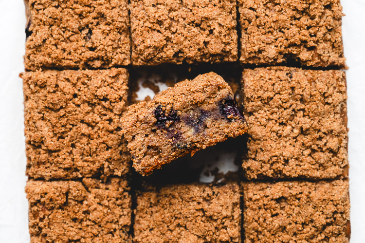 Vegan Blueberry Banana Coffee Cake