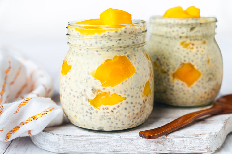 Protein Mango Chia Pudding