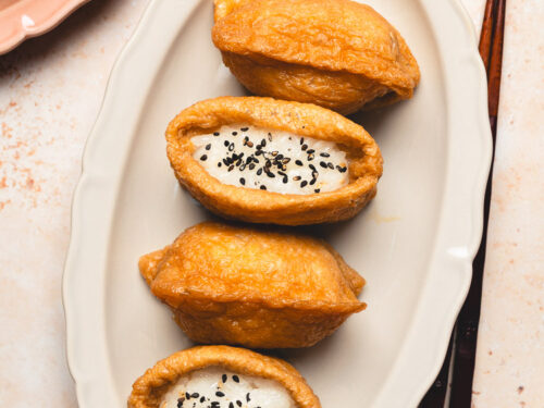 Inari Sushi いなり寿司 - Ellie Likes Cooking