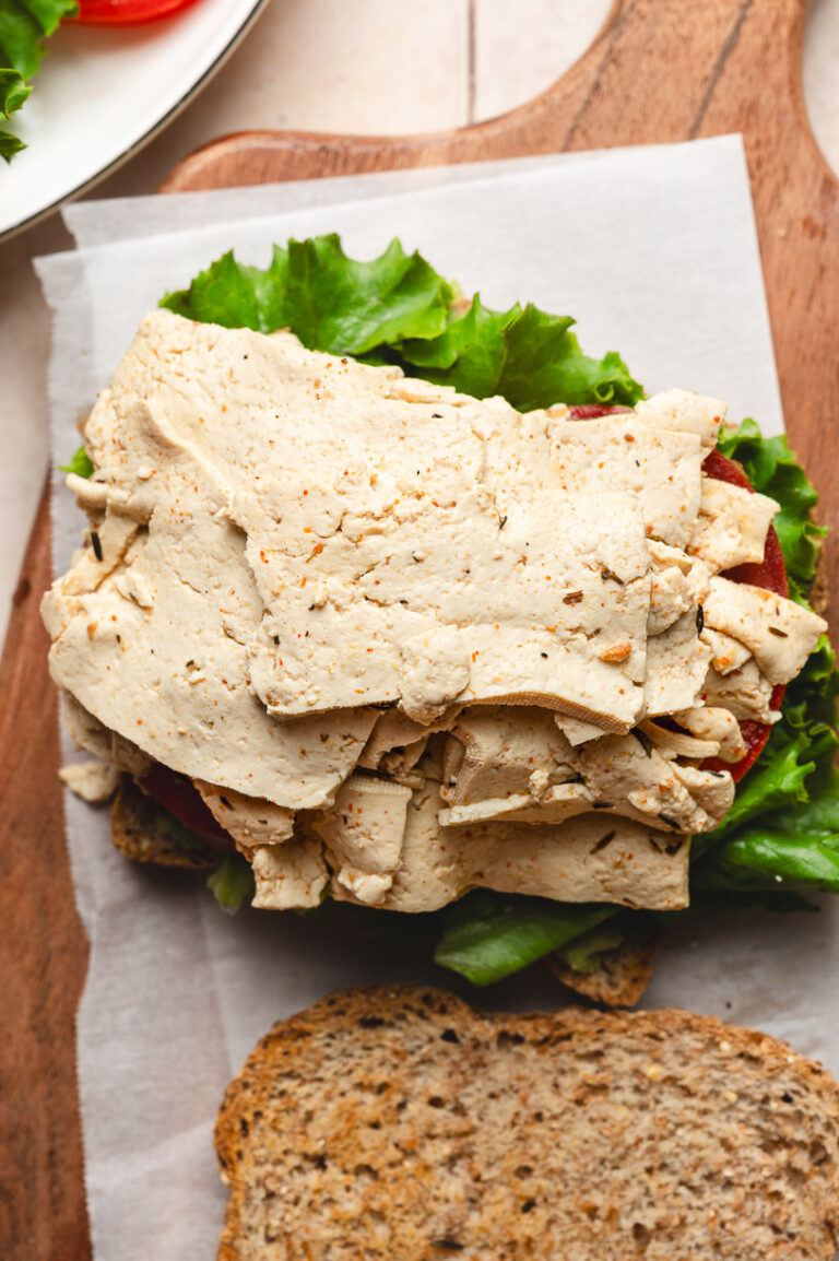 Homemade Vegan Tofu Deli Meat - Ellie Likes Cooking