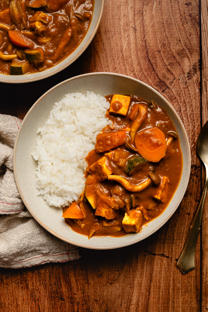 Vegan Japanese Curry without Roux