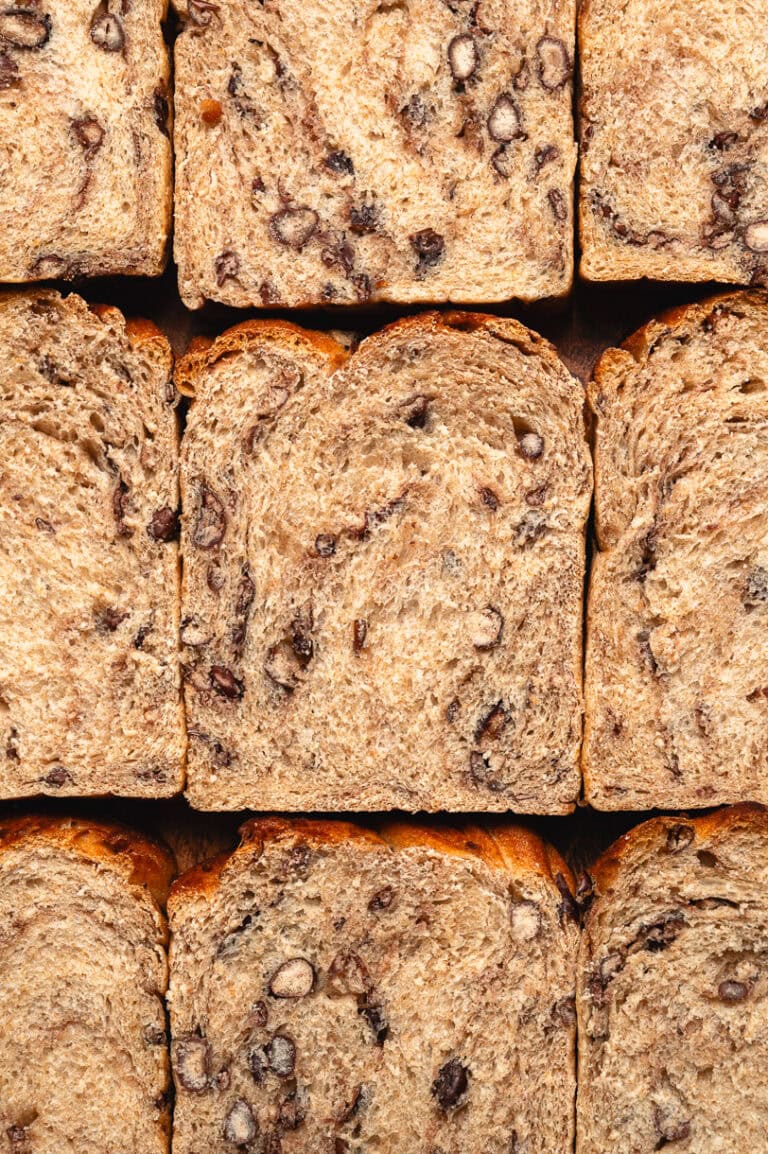 Vegan Red Bean Milk Bread (An Shokupan) | あん食パン