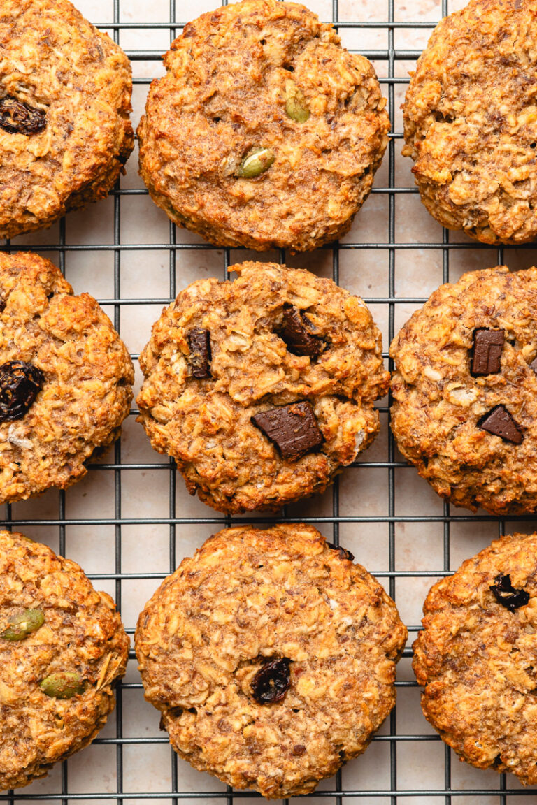 Applesauce Breakfast Cookies (No Sugar)
