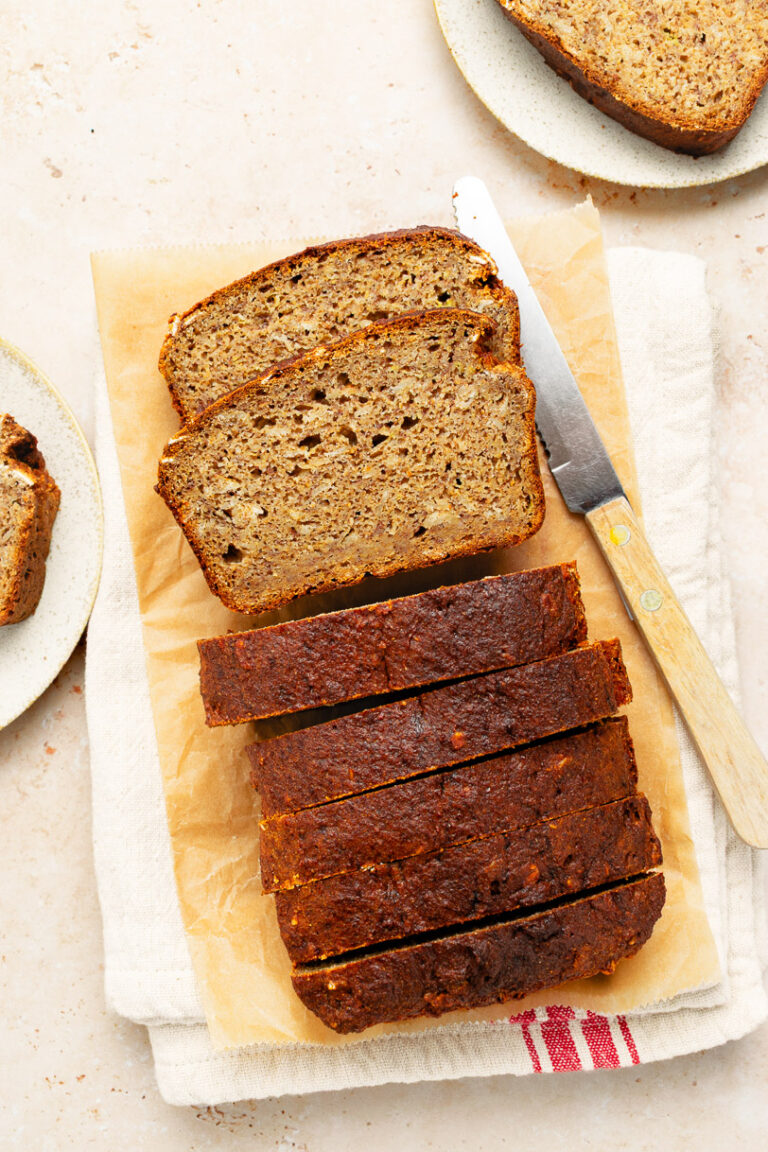 No Sugar Banana Bread (Vegan)