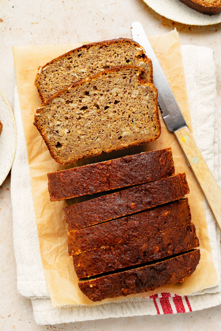 No Sugar Banana Bread (Vegan)