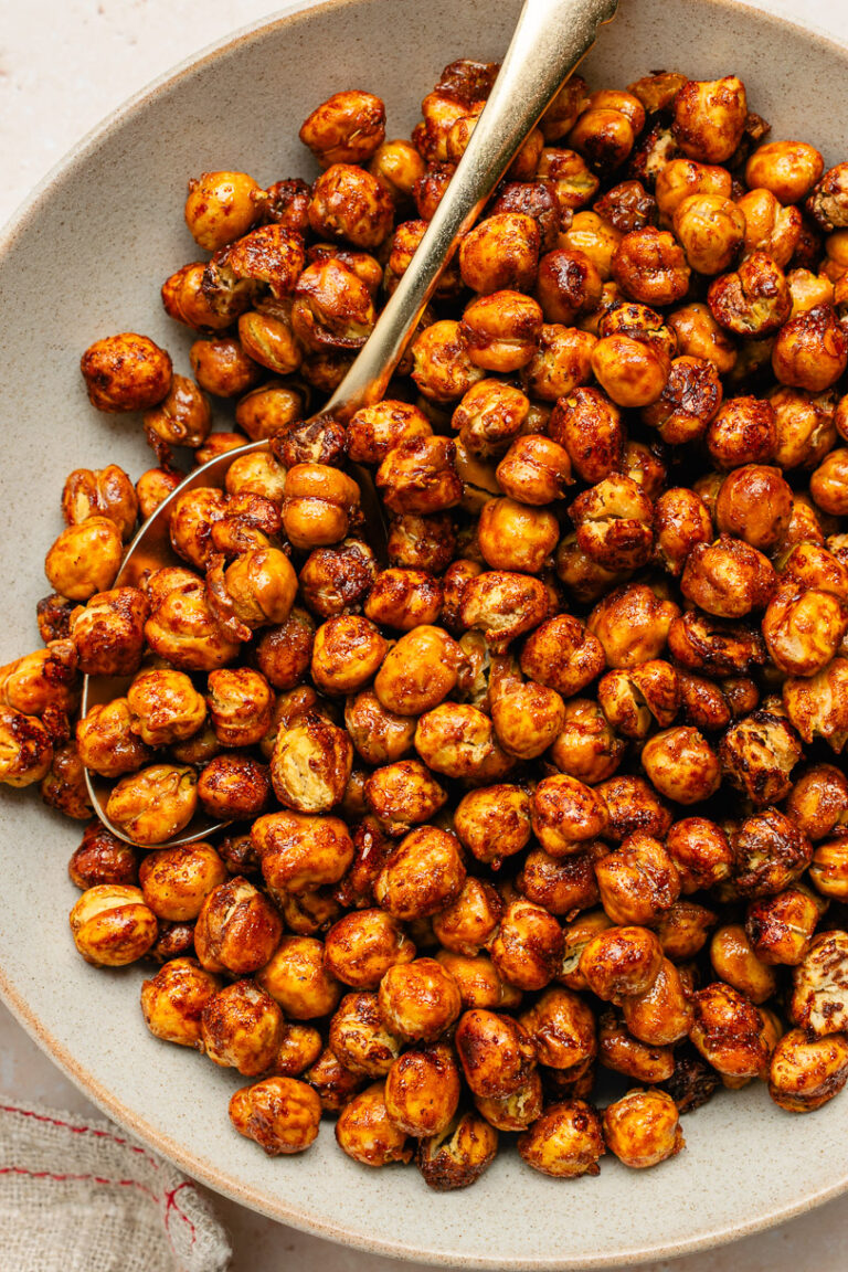 Roasted Teriyaki Chickpeas