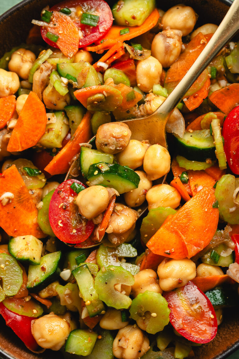 Balsamic Marinated Bean Salad