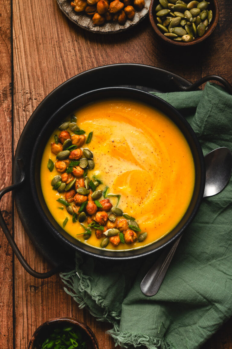 Creamy Carrot Ginger Soup